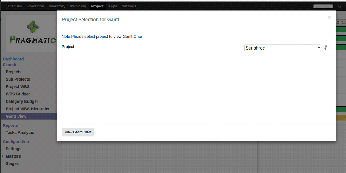 pragmatic project plannng and gantt chart